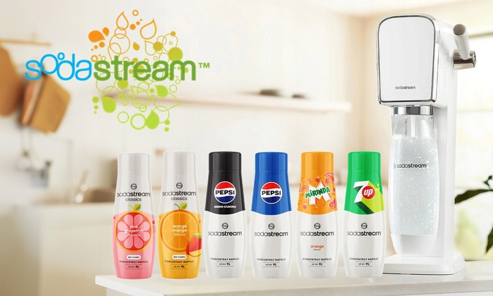 6x SYROP KONCENTRAT SODASTREAM 6 SMAKÓW DO SATURATORA 9l NAPOJU z 440ml