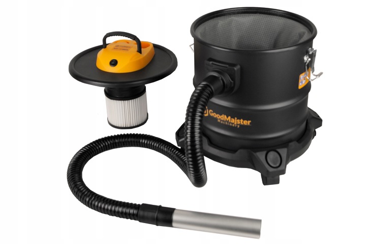 ODKURZACZ PRZEMYSŁOWY BEZWORKOWY separator do popiołu pieca kominka