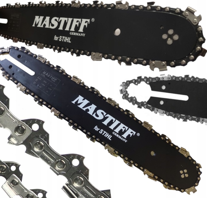 PROWADNICA 14'' 35cm DO PIŁY STIHL 2x ŁAŃCUCH 50og 3/8 1.3 MS180 MS230 250