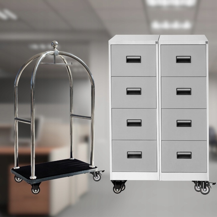 OBROTOWE KÓŁKO 75mm Z HAMULCEM do 460kg TRZPIEŃ Gwint M12x30mm 1szt