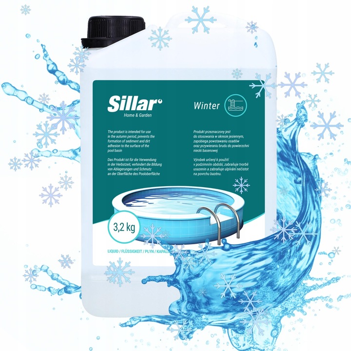 Chemia basenowa na zimę | Hibernator do basenu 3,2kg | Zimowanie