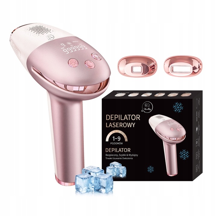 DEPILATOR IPL DO WŁOSÓW CIAŁA LASEROWY BIKINI NÓG DEPILACJA BEZBOLESNY