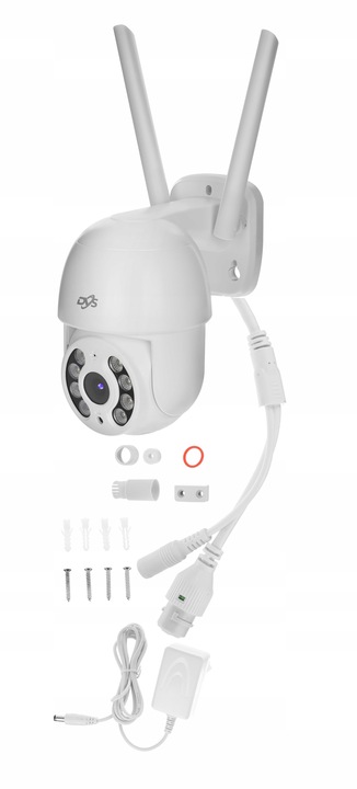 ZEWNĘTRZNA KAMERA WIFI OBROTOWA BEZPRZEWODOWA IP 4Mpx TUYA DVS DO DOMU