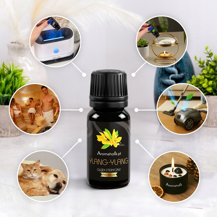 Naturalne KWIATOWE Olejki Zapachowe do Domu | Zapach do Sypialni