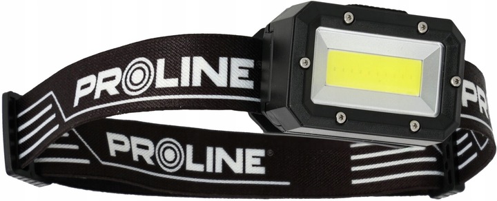 Latarka czołowa 3W dioda COB 3xAAA 200 lumen Proline 51040