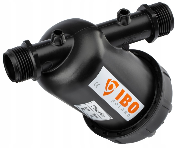 FILTR DYSKOWY ANTYPIASKOWY DO WODY POMPY HYDROFORU NAWADNIANIA 1" CAL