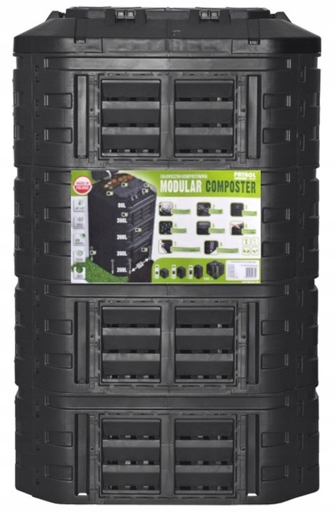 KOMPOSTOWNIK MODUŁOWY Całoroczny KOMPOSTOWNIA Eko XXL POLSKI 1260 litrów