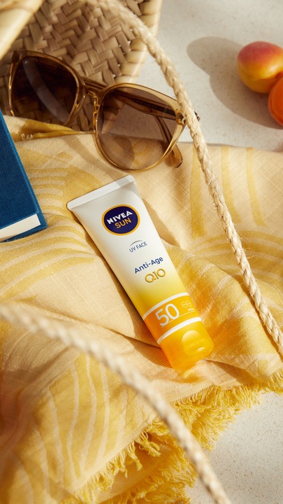 Krem do twarzy Nivea Sun krem przeciwsłoneczny filtrem 50 BRAK KARTONIKA