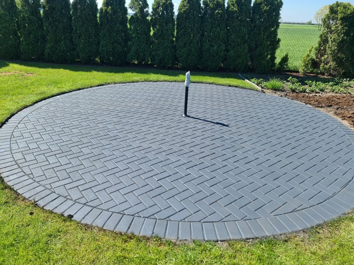 Barwiący IMPREGNAT farba kostki brukowej i elementów z BETONU 5l antracyt