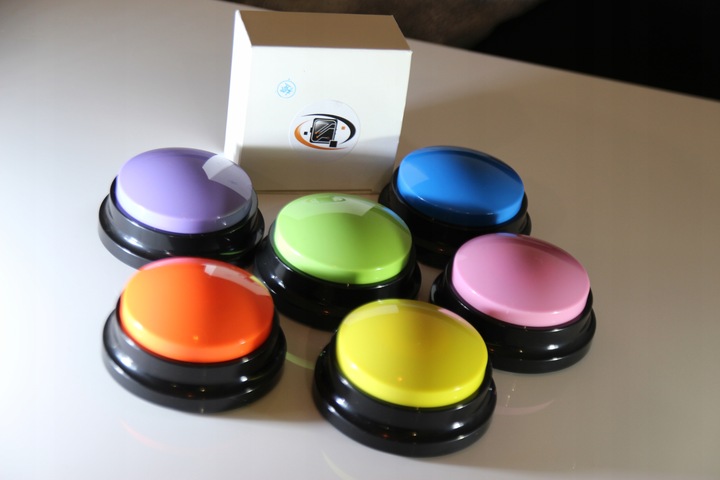 PRZYCISK SZKOLENIA Psa Kota NAGRYWANIE DŹWIĘKU przyciski NAUKA 2szt MP097