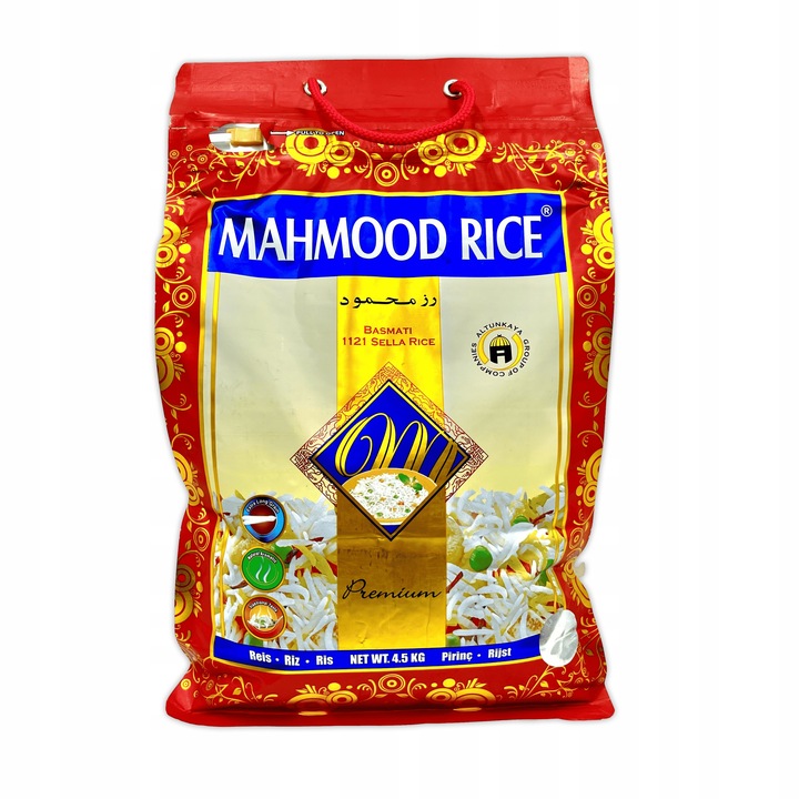 RYŻ BASMATI Mahmood Rice 4,5 kg wysoka jakość aromat smak