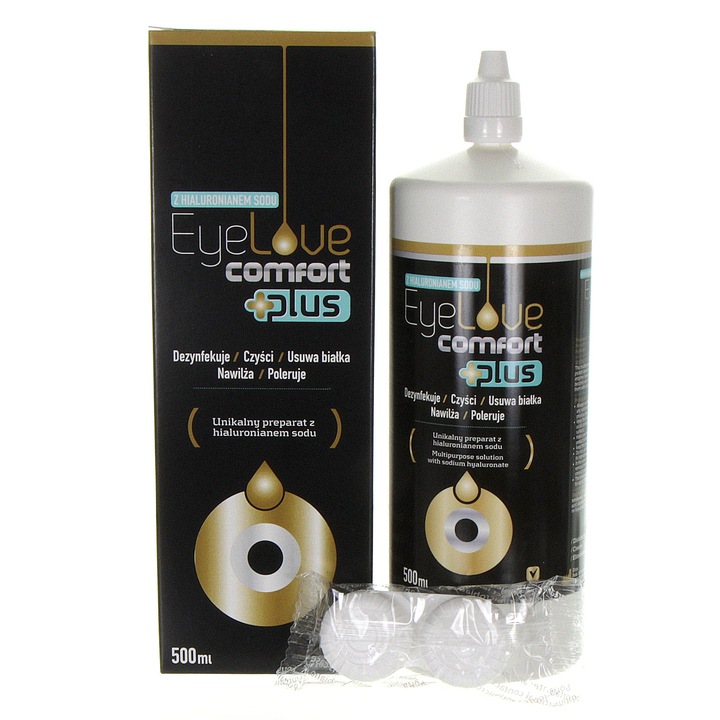 Płyn do soczewek EyeLove Comfort PLUS 500 ml