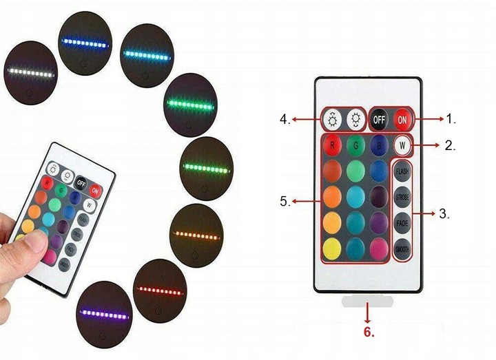 Lampka Nocna 3D LED Dla Dzieci Piłka Nożna Korki Twój Napis Imię Prezent