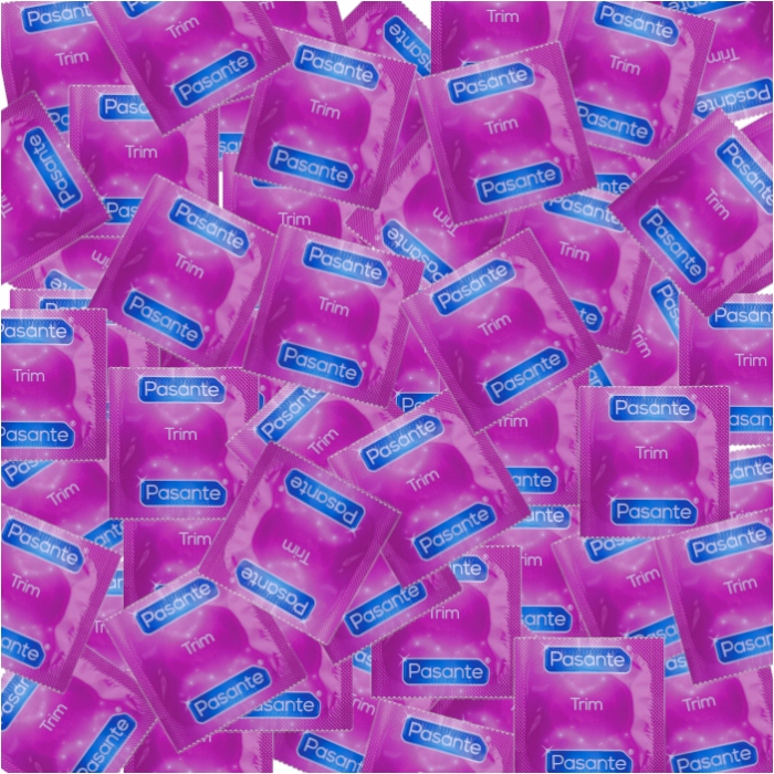 Prezerwatywy PASANTE TRIM ściśle przylegające MEGA dopasowane 100 szt.