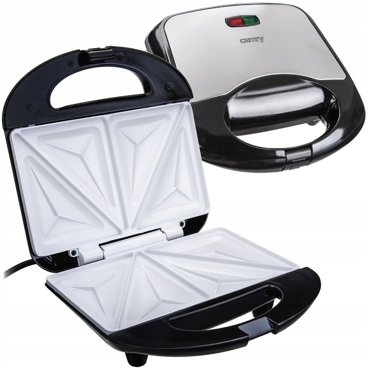 Opiekacz do Kanapek 850W Ceramiczna Powłoka Nieprzywierająca CR 3018