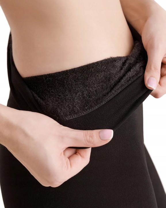 GABRIELLA ARCTIC rajstopy polarowe OCIEPLANE grube zimowe 500DEN - 4/5