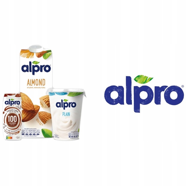 ALPRO NAPÓJ SOJOWY Z DODATKIEM WAPNIA I WITAMIN BEZ CUKRU 6x 1L