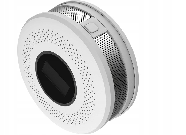 Czujnik czadu i dymu detektor tlenku węgla CO GAZU BEZPRZEWODOWY LCD