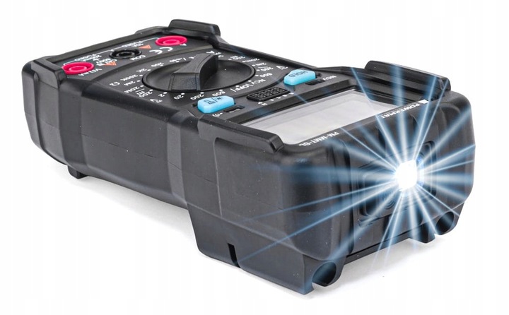 MULTIMETR CYFROWY ELEKTRYCZNY MIERNIK PRĄDU LCD