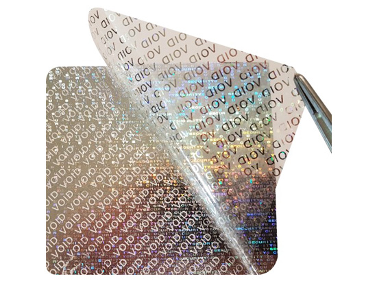 NH-210 - 55x11mm HOLOGRAM PLOMBA SECURITY VOID