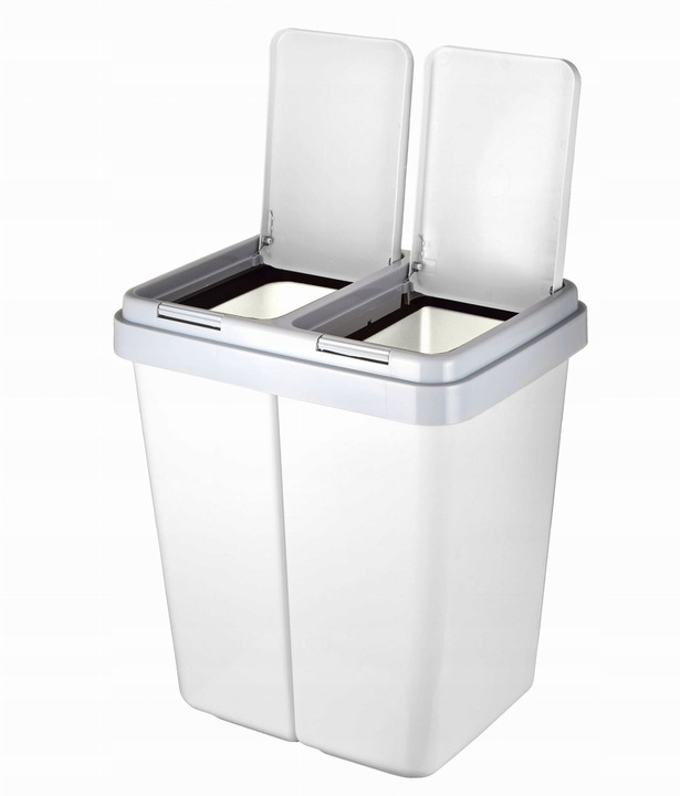 POJEMNIK KOSZ KOSZE DO SEGREGACJI ŚMIECI 60L