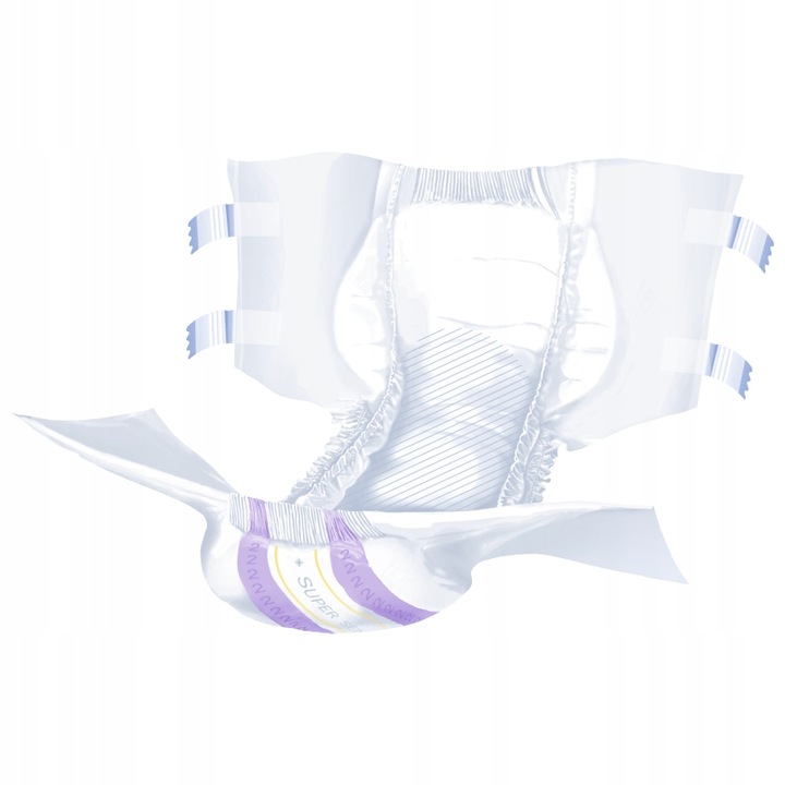 Super Seni Plus XL pieluchomajtki na rzepy dla dorosłych 30 szt.