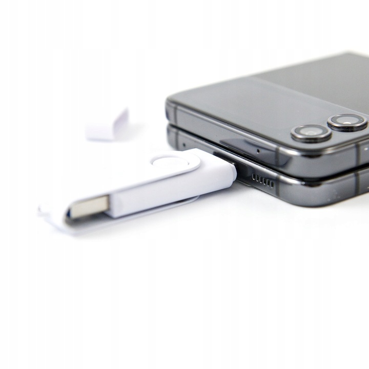 Pendrive prezent 64 GB 3.0 USB-C TYP C BIAŁY BEZ GRAWERA