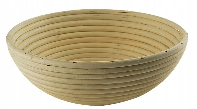 KOSZYK RATAN FORMA DO WYRASTANIA CHLEBA 25 cm garowania ciasta na chleb