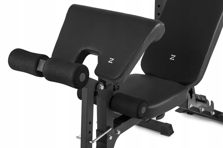 Ławka Treningowa Prosta Ławeczka do ćwiczeń + Stojaki Regulowane 2w1 Zipro
