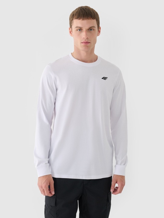 BLUZKA 4F 4FWMM00TLONM432-10S r.L LONGSLEEVE NOWA MĘSKA Z DŁUGIM