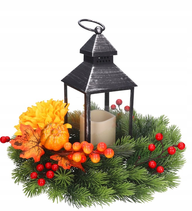 WIANEK ŚWIERKOWY ŚWIĄTECZNY ADWENTOWY STROIK WIENIEC JAK ŻYWY DUŻY PREMIUM