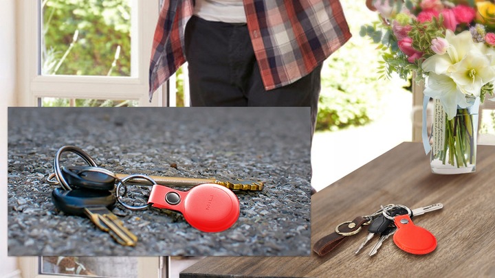 MiLi MiTag Lokalizator GPS BT do iOS APPLE + Etui Brelok do plecaka