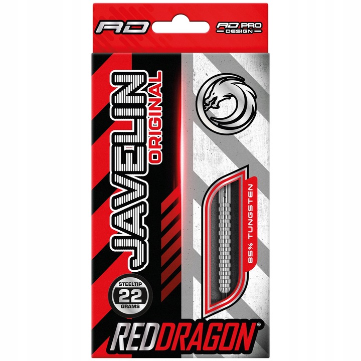 RED DRAGON Javelin 22g - Profesjonalny Zestaw 3 Wolframowych Rzutek