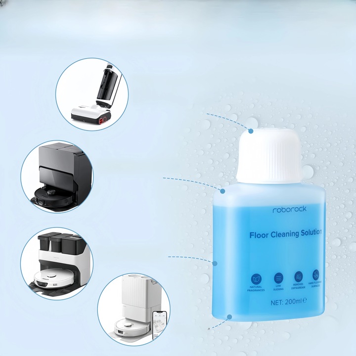 Płyn do Robotów myjących Roborock S6 S7 S8 Pro MaxV QRevo Dyad Floor 1000ml