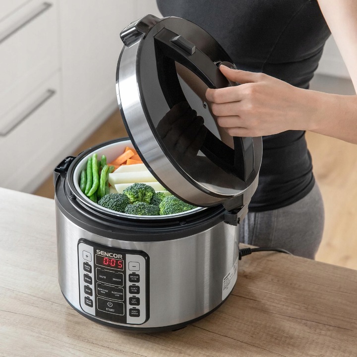 Garnek do Gotowania Ryżu Ryżowar SENCOR SRM 3151BK