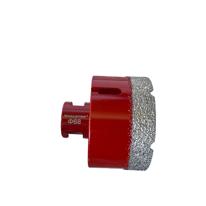 OTWORNICA DIAMENTOWA KORONKA DO GRESU M14 ZESTAW ⌀ 6,8,10,35,68 mm +ADAPTER