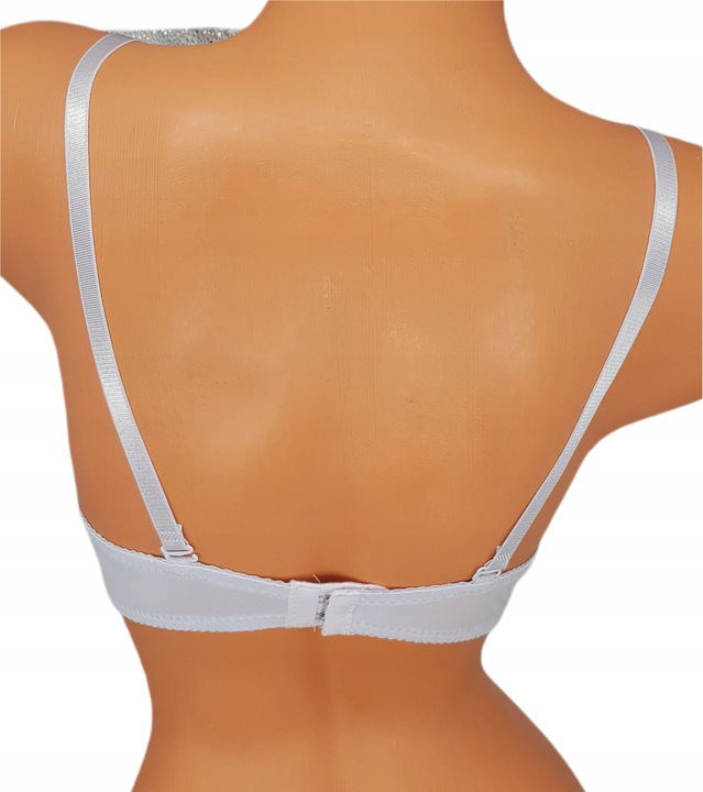 Biustonosz push up powiększający stanik koronkowy zbierający 36/ 80B kolory