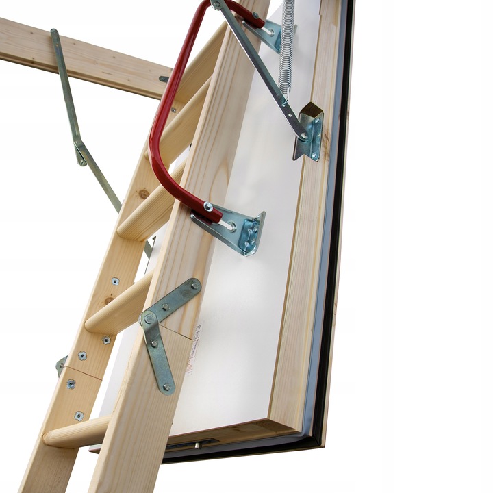 Schody Strychowe NORDIC 0,44W/m2K 86mm 120x70 Druga Uszczelka Wkręty