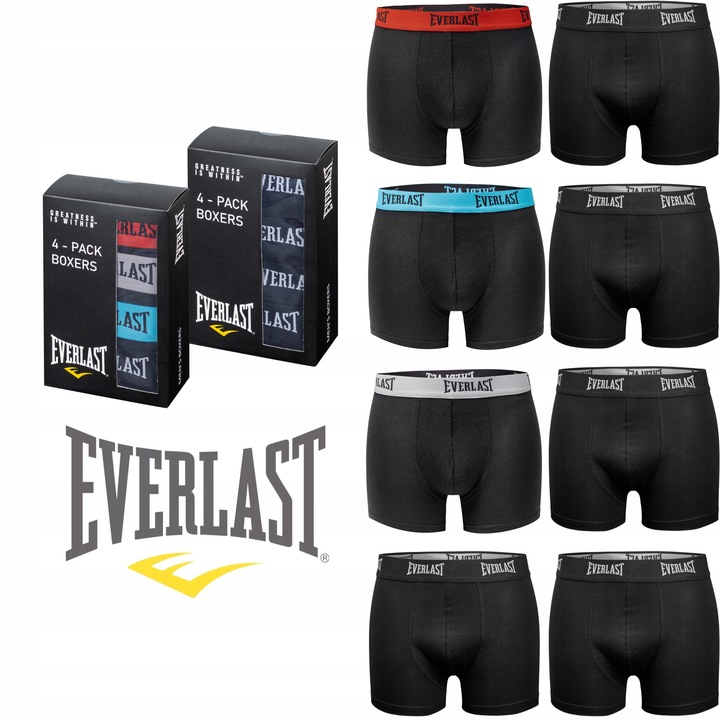 Majtki Bokserki Everlast rozmiar 8PAK