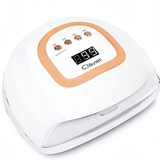 MOCNA LAMPA DO PAZNOKCI UV LED 220W MANICURE PEDICURE BIAŁE DNO