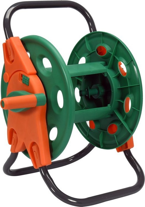 WÓZEK STOJAK NA WĄŻ OGRODOWY 45m BĘBEN ZWIJACZ ZWIJAK STATYW 89330