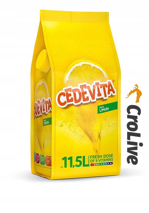 Napój cytrynowy w proszku Cedevita 900 g