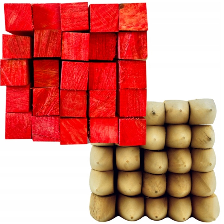 PALIKI GEODEZYJNE PALIK KOŁEK MALOWANE 50szt.