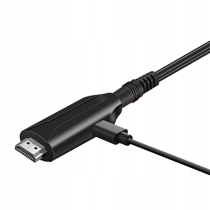 IRIS Kabel adapter konwerter z Euro / Scart do HDMI telewizor ekran ma HDMI