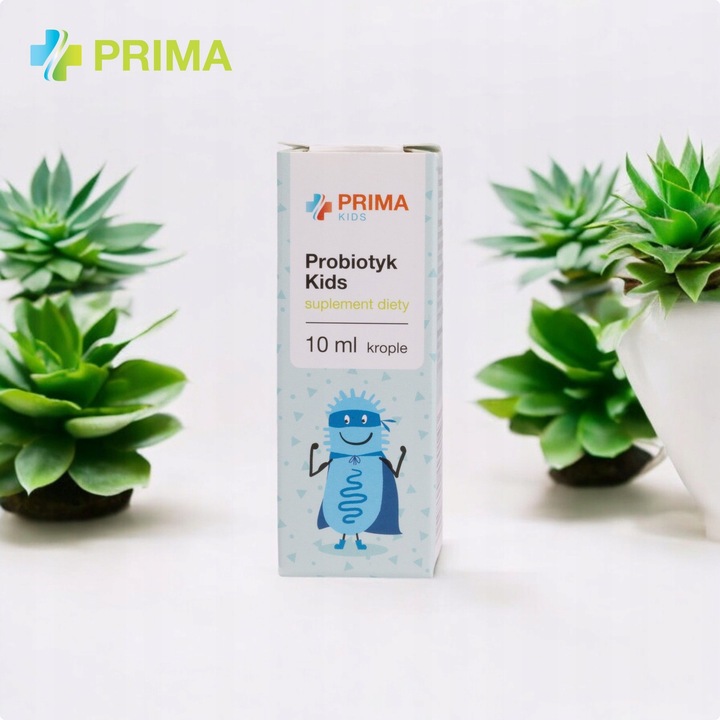 3 X PROBIOTYK KIDS dla dzieci jelita krople 10 ml PRIMA