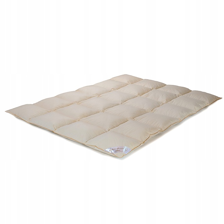 KOŁDRA PUCHOWA 200x220 4kg+ZŁOTA BIZA*2KOLORY*PREMIUM ZIMOWA PRODUCENT