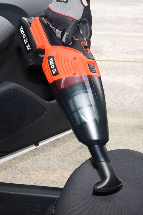 YATO ODKURZACZ AKUMULATOROWY SAMOCHODOWY 18V YT-85680