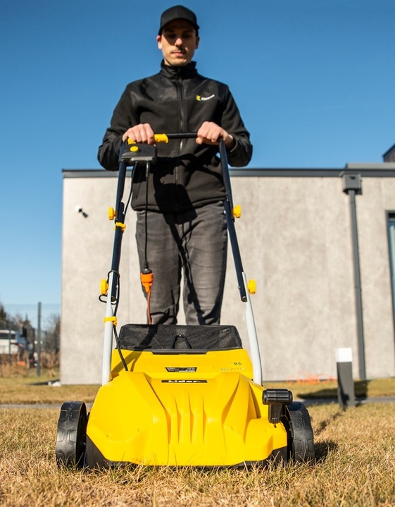 WERTYKULATOR AERATOR ELEKTRYCZNY 3W1 MOCNY +GRATIS