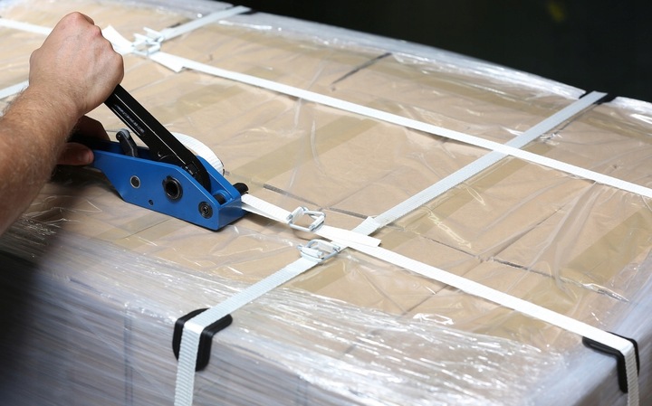 TAŚMA PP 16mm 0,6 1000m do SPINANIA PALET BANDOWANIA