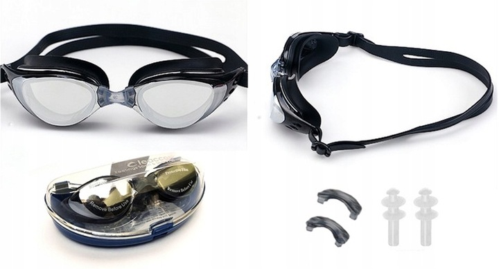 OKULARY PŁYWACKIE ANTI-FOG DO PŁYWANIA BASEN